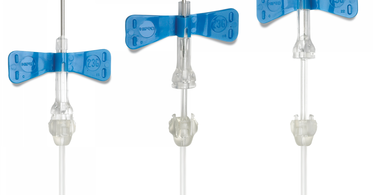 SAFETOUCH™ WINGED NEEDLE SET Nipro